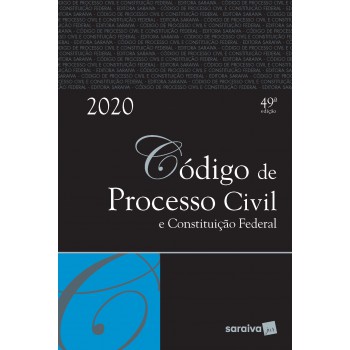 Código De Processo Civil E Constituição Federal - Tradicional