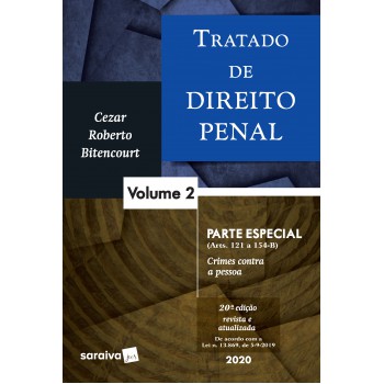 Tratado De Direito Penal - Vol. 2 - Parte Especial - 20ª Edição De 2020