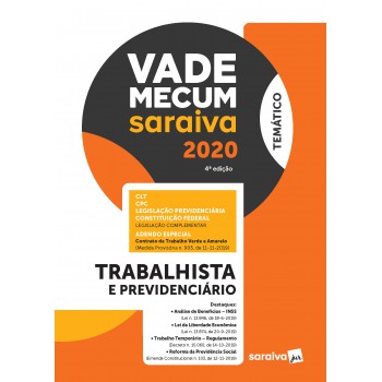 Vade Mecum Trabalhista - Temático - 4ª Edição De 2020