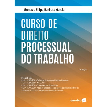 Curso De Direito Processual Do Trabalho