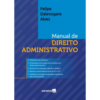 Manual De Direito Administrativo - 1ª Edição 2024