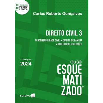 Direito Civil Esquematizado® - Responsabilidade Civil - Direito De Família - Direito Das Sucessões - 11ª Edição 2024