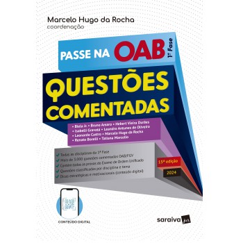 Passe Na Oab - 1ª Fase - Questões Comentadas - 15ª Edição 2024