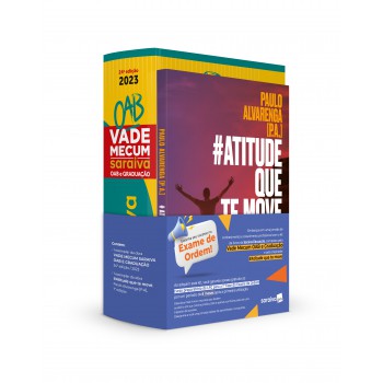 Kit Vade Oab E Graduação + Atitude Que Te Move - Edição Limitada - Curso Preparatório Oab Gratuito