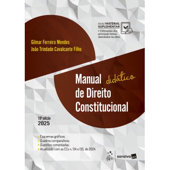 Manual Didático De Direito Constitucional - 10ª Edição 2025