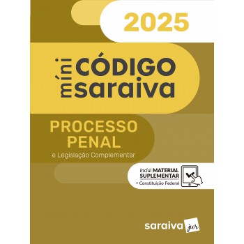 Minic-digo De Processo Penal - 31ª Edição 2025