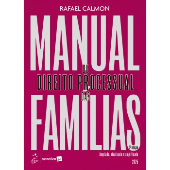 Manual De Direito Processual Das Amílias - 5ª Edição 2025