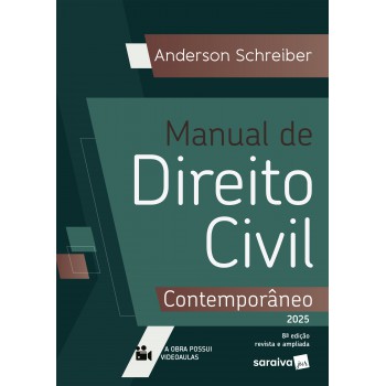 Manual De Direito Civil Contemporâneo - 8ª Edição 2025