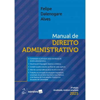 Manual De Direito Administrativo - 2ª Edição 2025