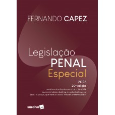 Legislação Penal Especial - 20ª Edição 2025