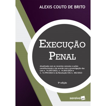 Execução Penal - 9ª Edição 2025