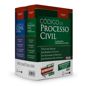 Combo C-digo Civil E Processo Civil - Legislação Processual Em Vigor
