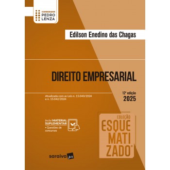Coleção Esquematizado - Direito Empresarial - 12ª Edição 2025