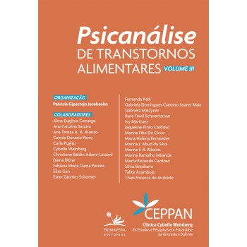 Psicanálise De Transtornos Alimentares: Volume Iii