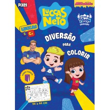Luccas E Gi: Diversão Para Colorir!: Livro-tapete