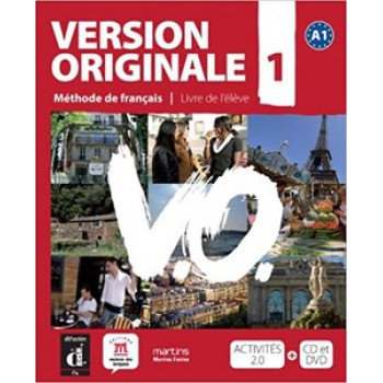 Version Originale 1 Méthode De Français: Livre Délève - Avec Cd Et Dvd