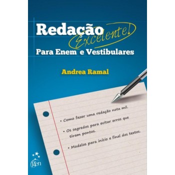 Redação Excelente! Para Enem E Vestibulares