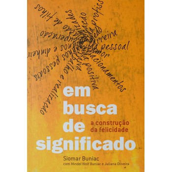 Em Busca De Significado: A Construção Da Felicidade