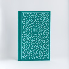 Bíblia Nvi, Capa Dura, Tecido, Verde, Leitura Perfeita