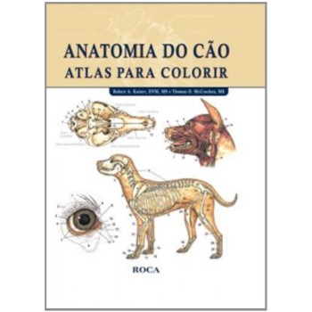 Anatomia Do Cão - Atlas Para Colorir