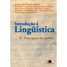 Introdução A Linguística Ii: Princípios De Análise