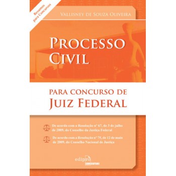 Direito Processual Civil Para Concurso De Juiz Federal