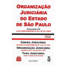 Organização Judiciária Do Estado De São Paulo