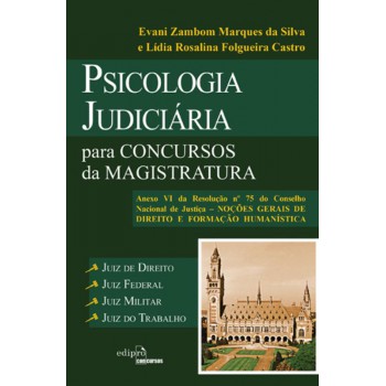 Psicologia Judiciária Para Concursos Da Magistratura