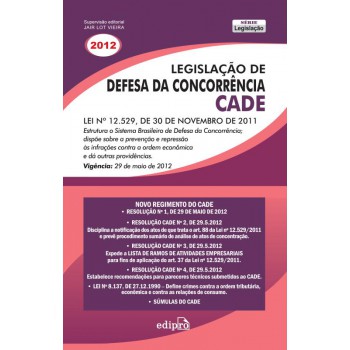 Legislação De Defesa Da Concorrência - Cade