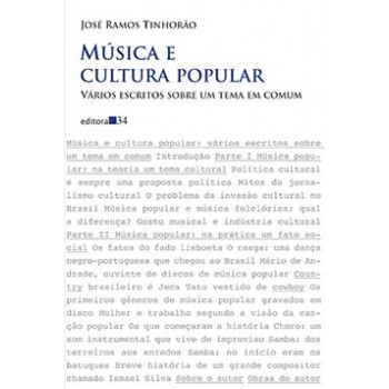 MÚSICA E CULTURA POPULAR: VÁRIOS ESCRITOS SOBRE UM TEMA EM COMUM