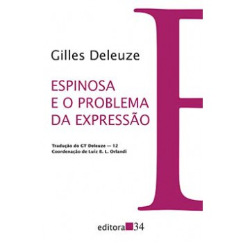 ESPINOSA E O PROBLEMA DA EXPRESSÃO