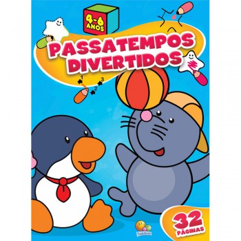 Passatempos Divertidos - 4 A 6 Anos