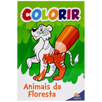 Colorir: Animais Da Loresta