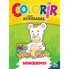 Colorir Com Atividades: Brinquedos