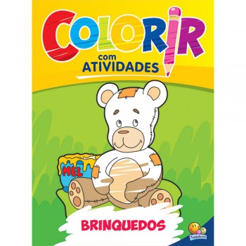 Colorir Com Atividades: Brinquedos