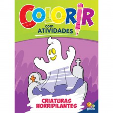 Colorir Com Atividades:criaturas Horripilante