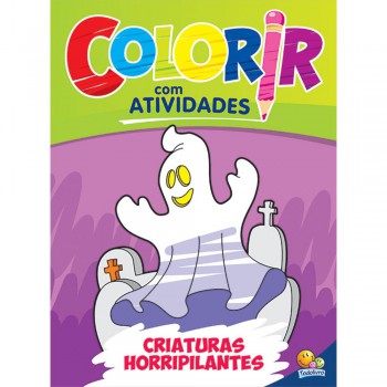 Colorir Com Atividades:criaturas Horripilante