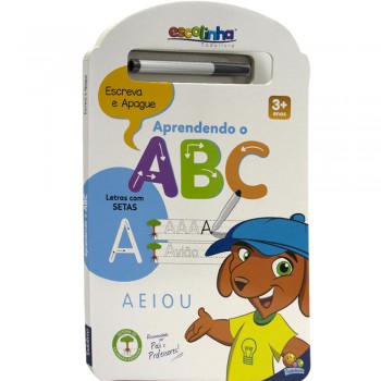 Escreva E Apague: Aprendendo O Abc (escolinha Todolivro)