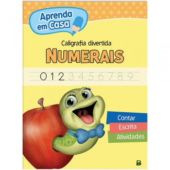 Aprenda Em Casa Caligrafia Divertida: Numerais