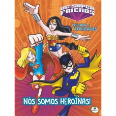 Colorir E Atividades(gg)-dcsupfriends:heroínas