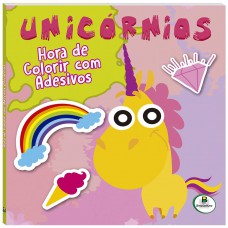 Hora De Colorir Com Adesivos: Unic-rnios