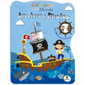 Colorindo Meu Mundo: Aventuras Piratas