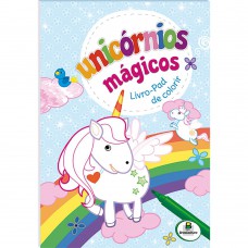 Unic-rnios Mágicos - Livro-pad De Colorir (azul)