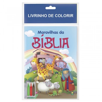 Livrinho De Colorir: Maravilhas Da Bíblia