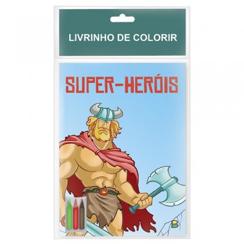 Livrinho De Colorir: Super-her-is