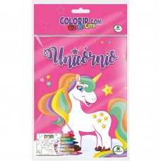 Colorir Com Giz De Cera: Unic-rnio