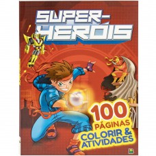 Colorir & Atividades: Super-her-is