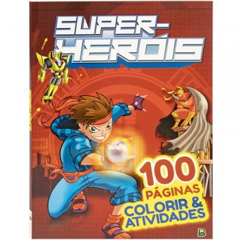 Colorir & Atividades: Super-her-is