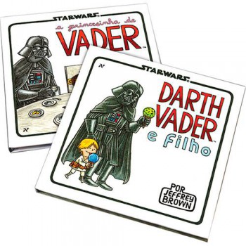 Kit Darth Vader E Ilho + A Princesinha De Vader