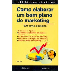 Como Elaborar Um Bom Plano De Marketing